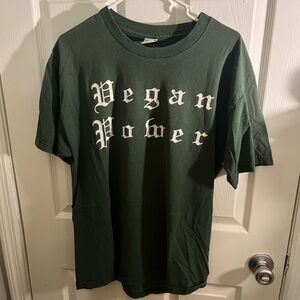Green Vegan Power T-Shirt